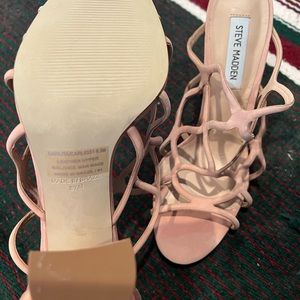 Steve Madden nude/pink heels size 8.5